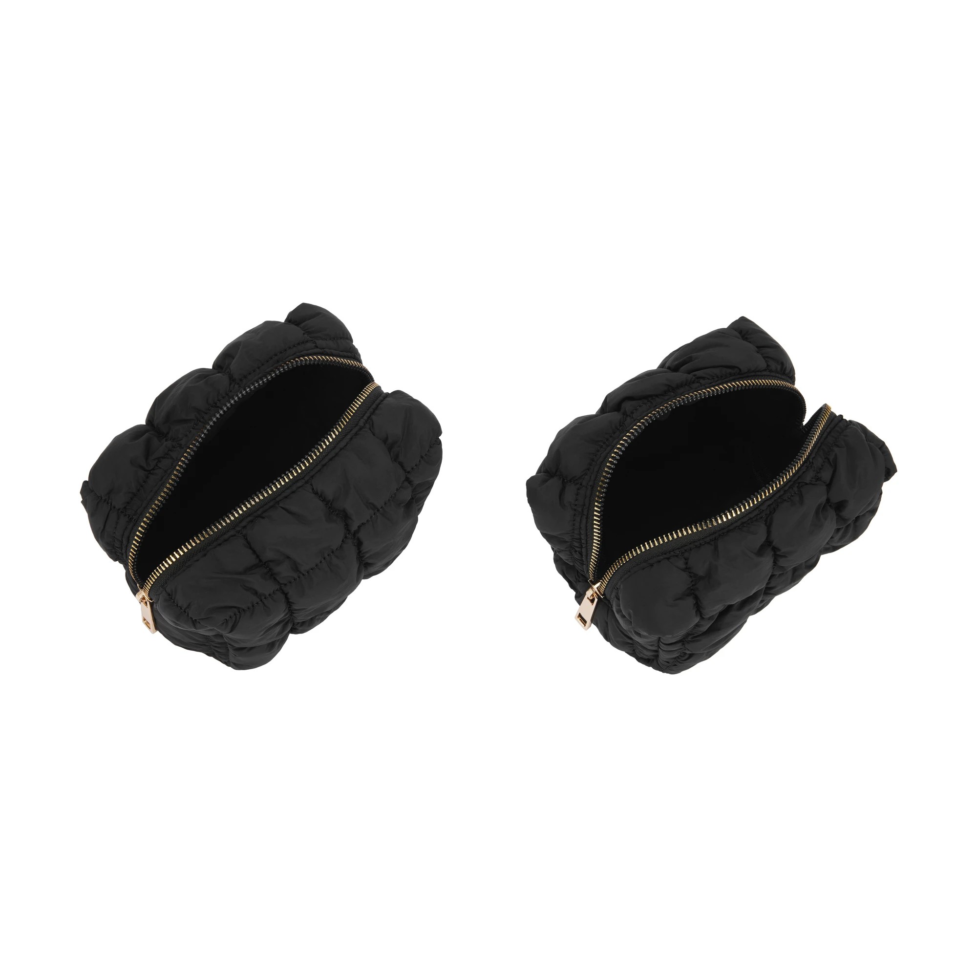 6 OXX Cosmetics 4 Piece Makeup Bag Set - Black, 6 of 7