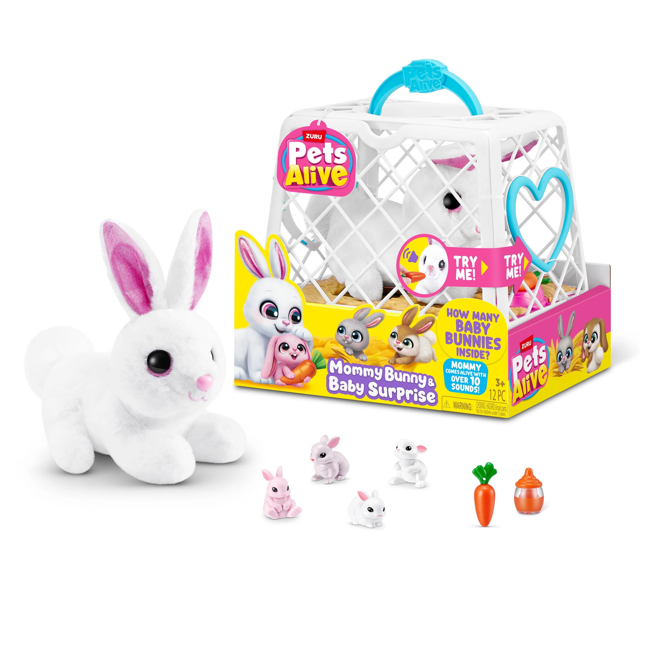 1 Pets Alive Mommy Bunny & Baby Surprise By ZURU - Assorted, 1 of 8