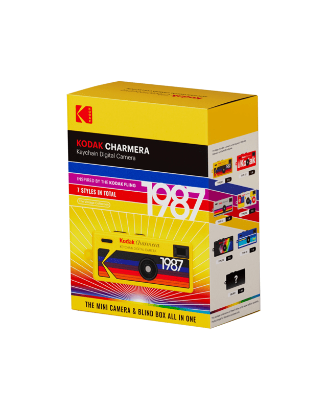Kodak Charmera Keychain Digital Camera Collectable Blind