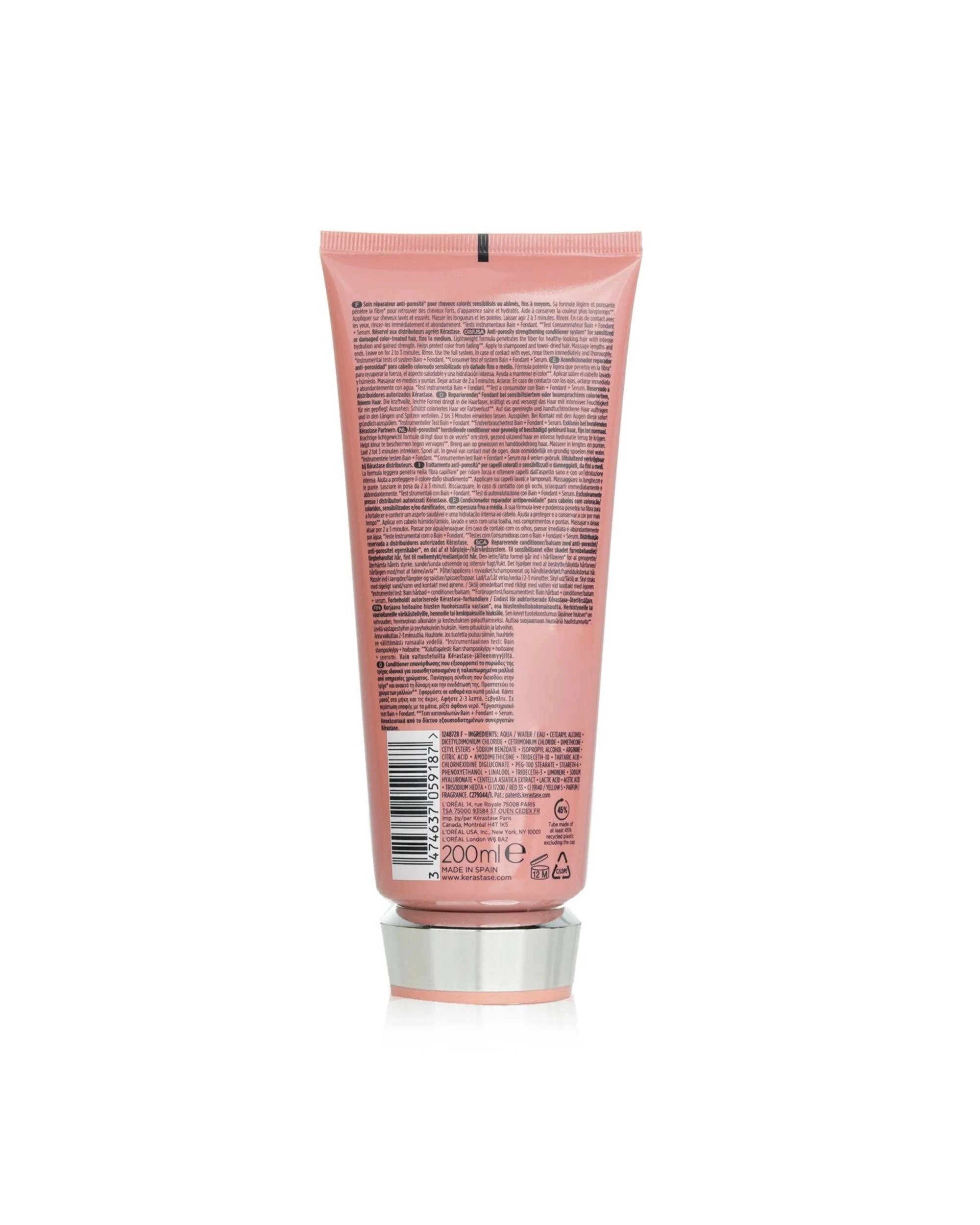 3 Kerastase Chroma Absolu Fondant Cica Chroma (For Sensitized or Damaged Color-Treated Hair)  200ml/6.8oz, 3 of 4