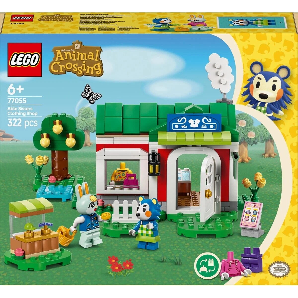1 LEGO Animal Crossing Able Sisters Clothing Shop 77055, 1 of 9