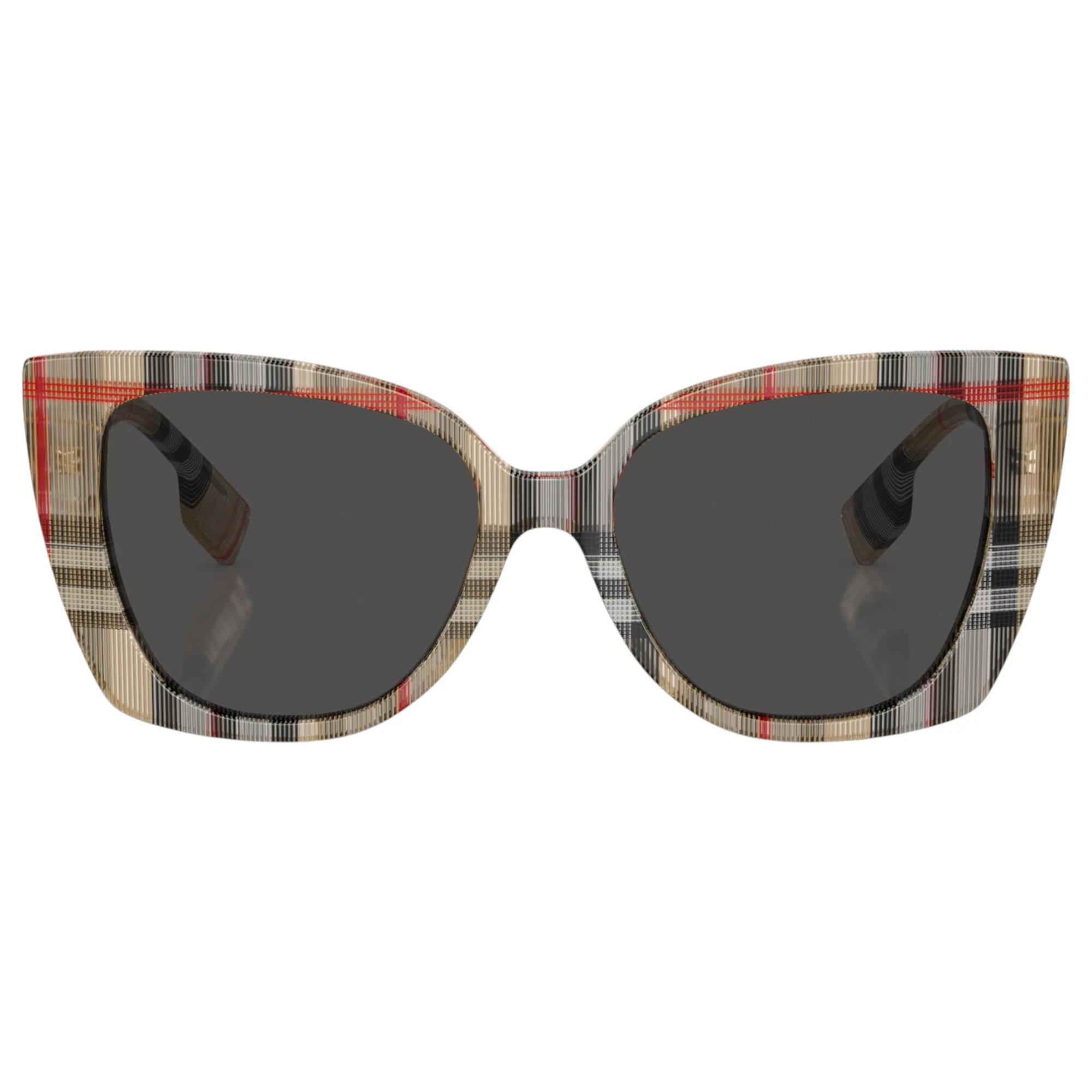 2 Burberry Womens Sunglasses Meryl BE4393 Vintage Check/ Dark Grey Sunnies VINTAGE CHECK/DARK GREY, 2 of 5
