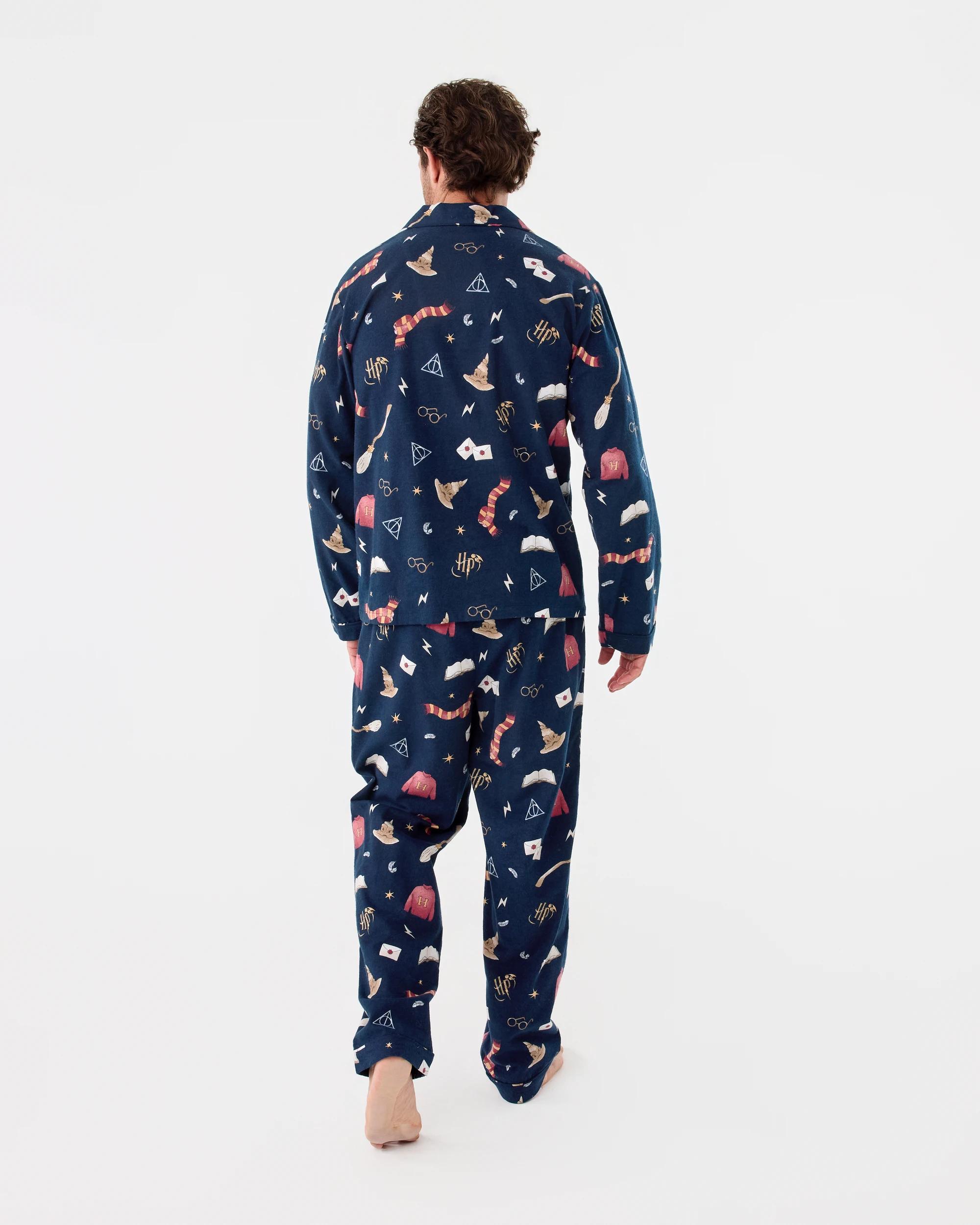 3 Harry Potter License Long Sleeve Pyjama Set Nvy Hp, 3 of 7