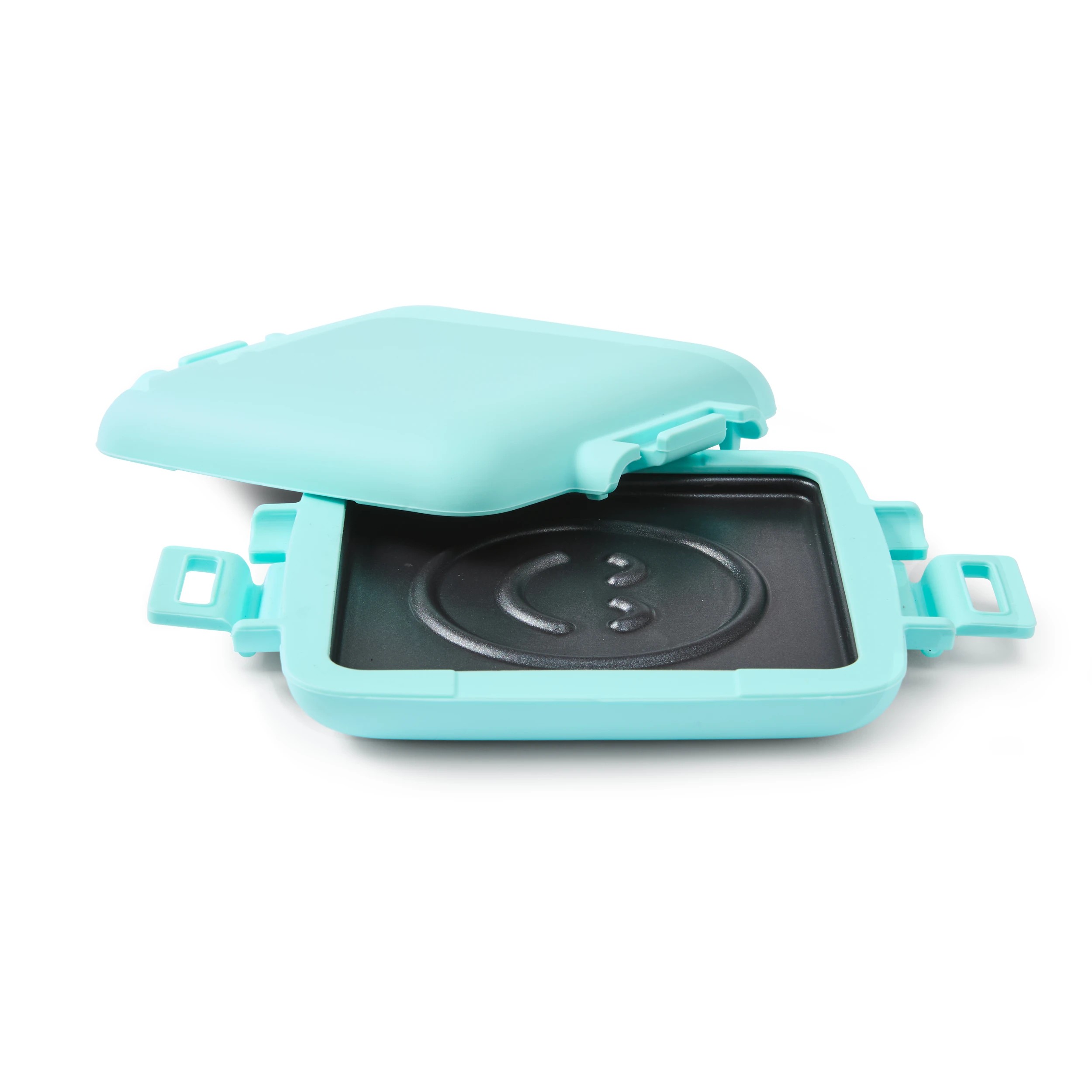 5 Microwave Toastie - Green, Smiley, 5 of 10