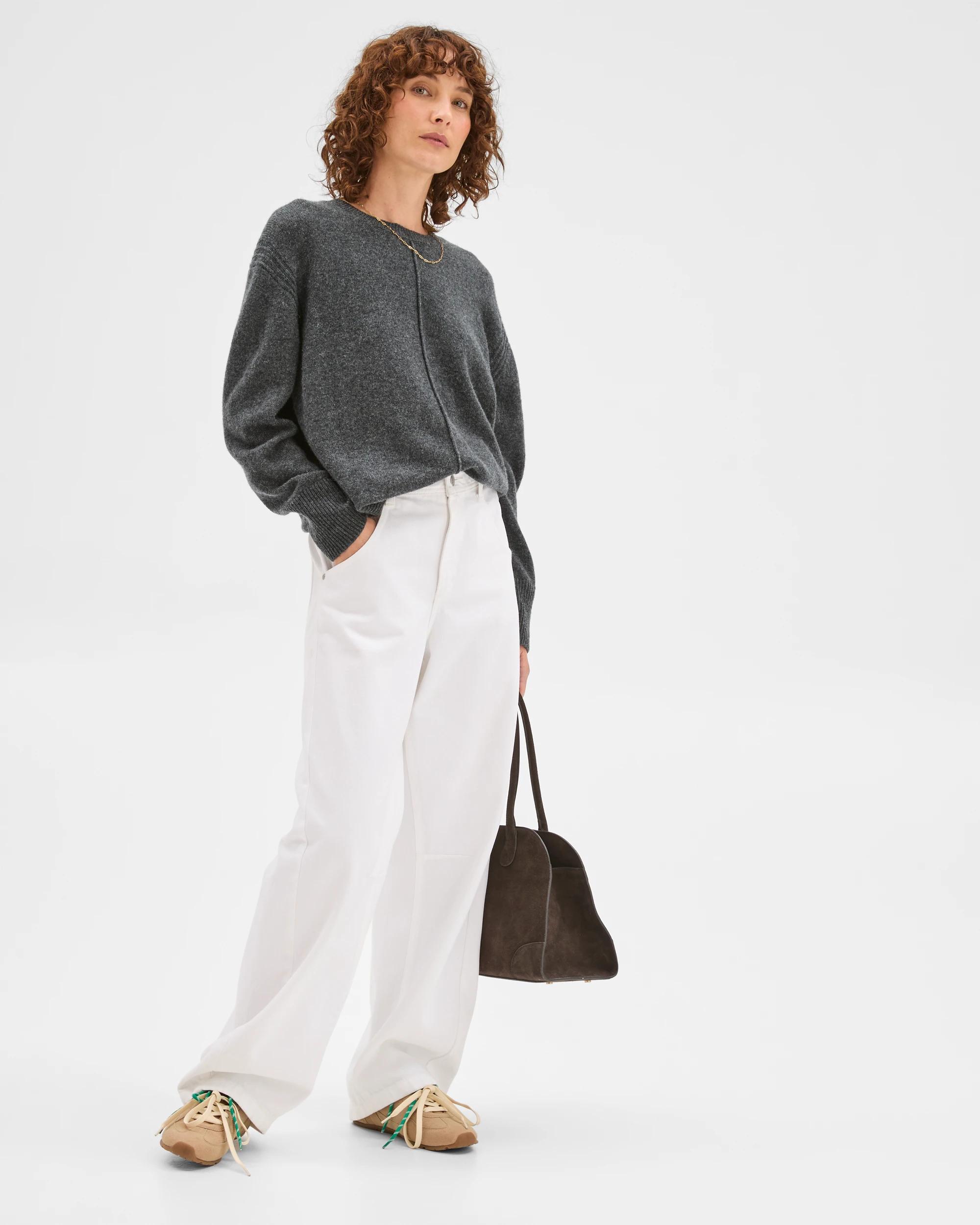 2 Target Denim Cate Relaxed Barrel Denim Jeans BLEACH WHITE, 2 of 7