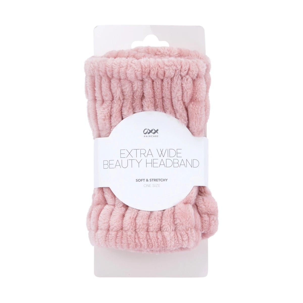 1 OXX Haircare Extra Wide Beauty Headband - Pink, 1 of 5