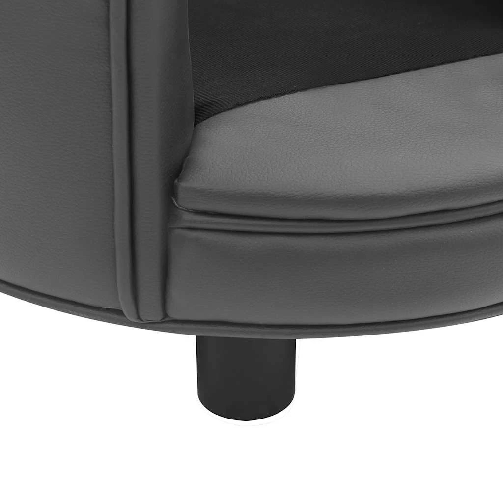 5 Vidaxl Dog Sofa Pet Sofa - Grey, 5 of 8