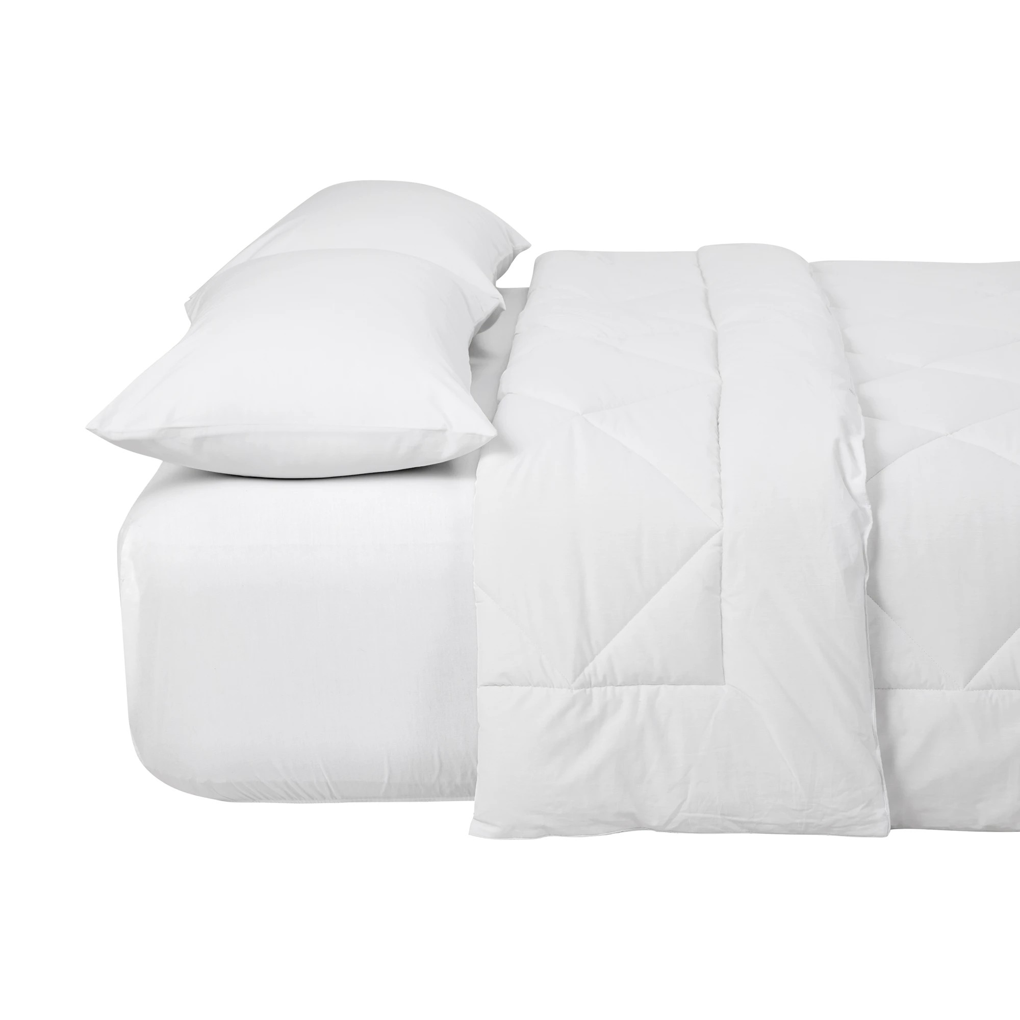 4 Winter Australian Wool Quilt - King Bed, White, 4 of 4