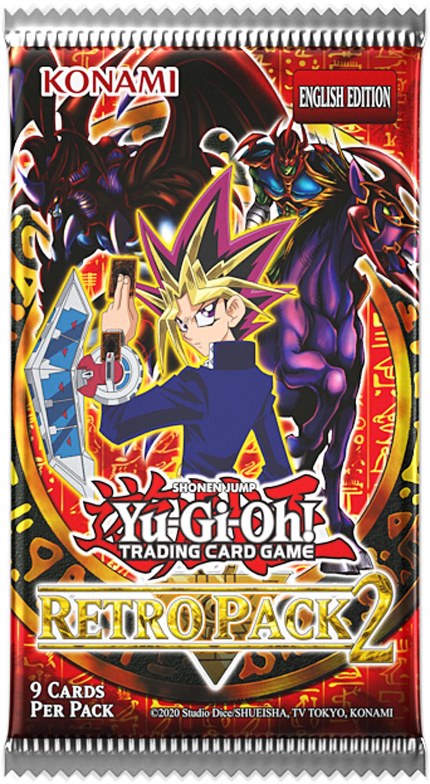 4 Konami Shonen Jump Yu-Gi-Oh! Trading Card Game: Retro Pack 2 Blister Pack (2025 Reprint), 4 of 4