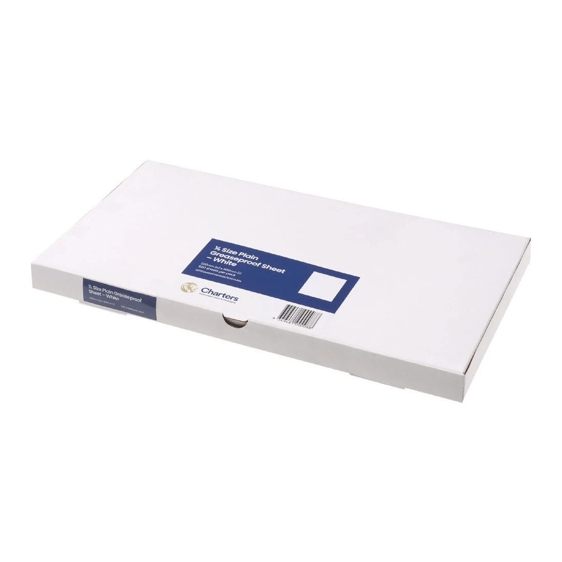 1 1/3 Cut Greaseproof Paper 500 Pack White, 1 of 1