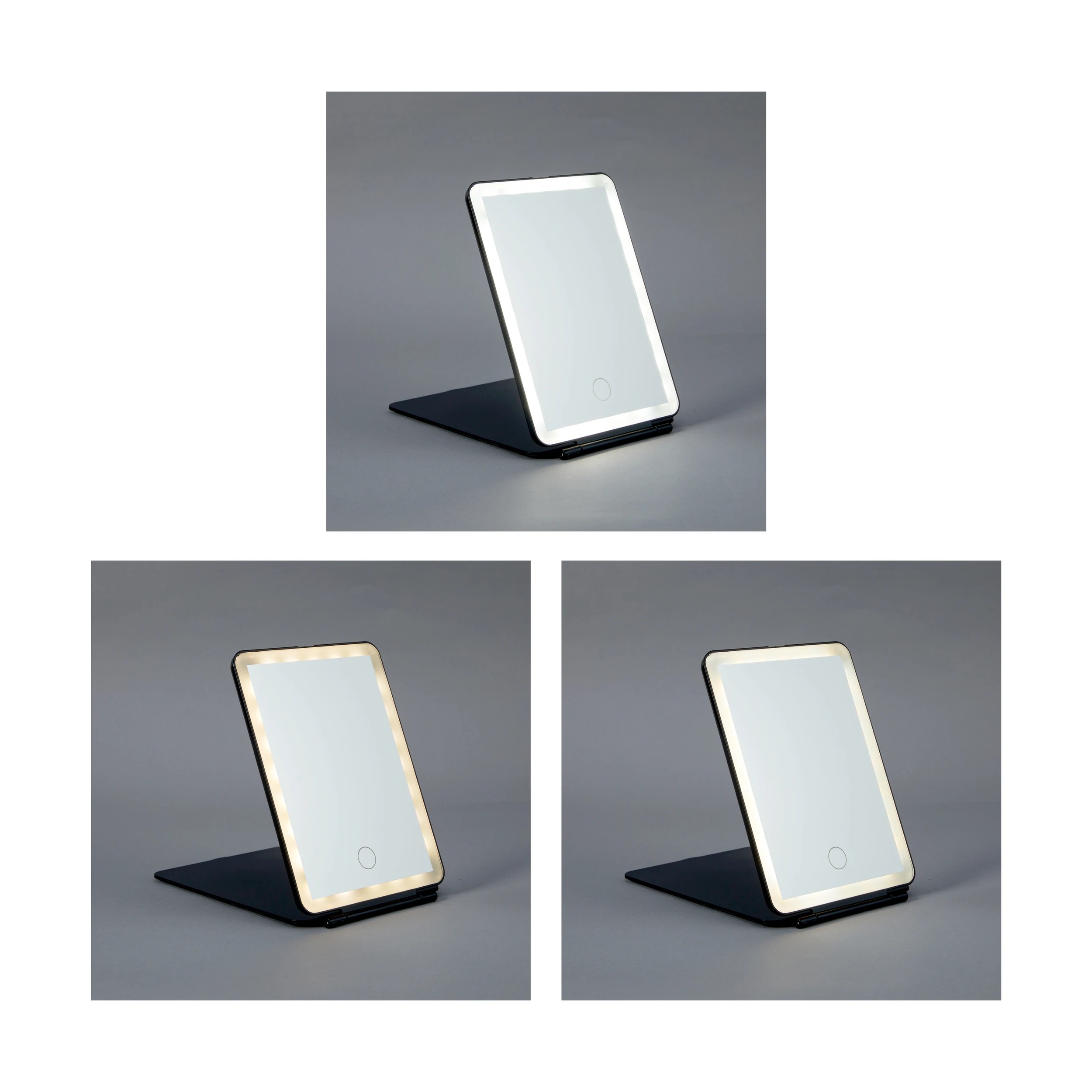 8 OXX Travel LED Rechargeable Travel Mirror - Black, 8 of 10