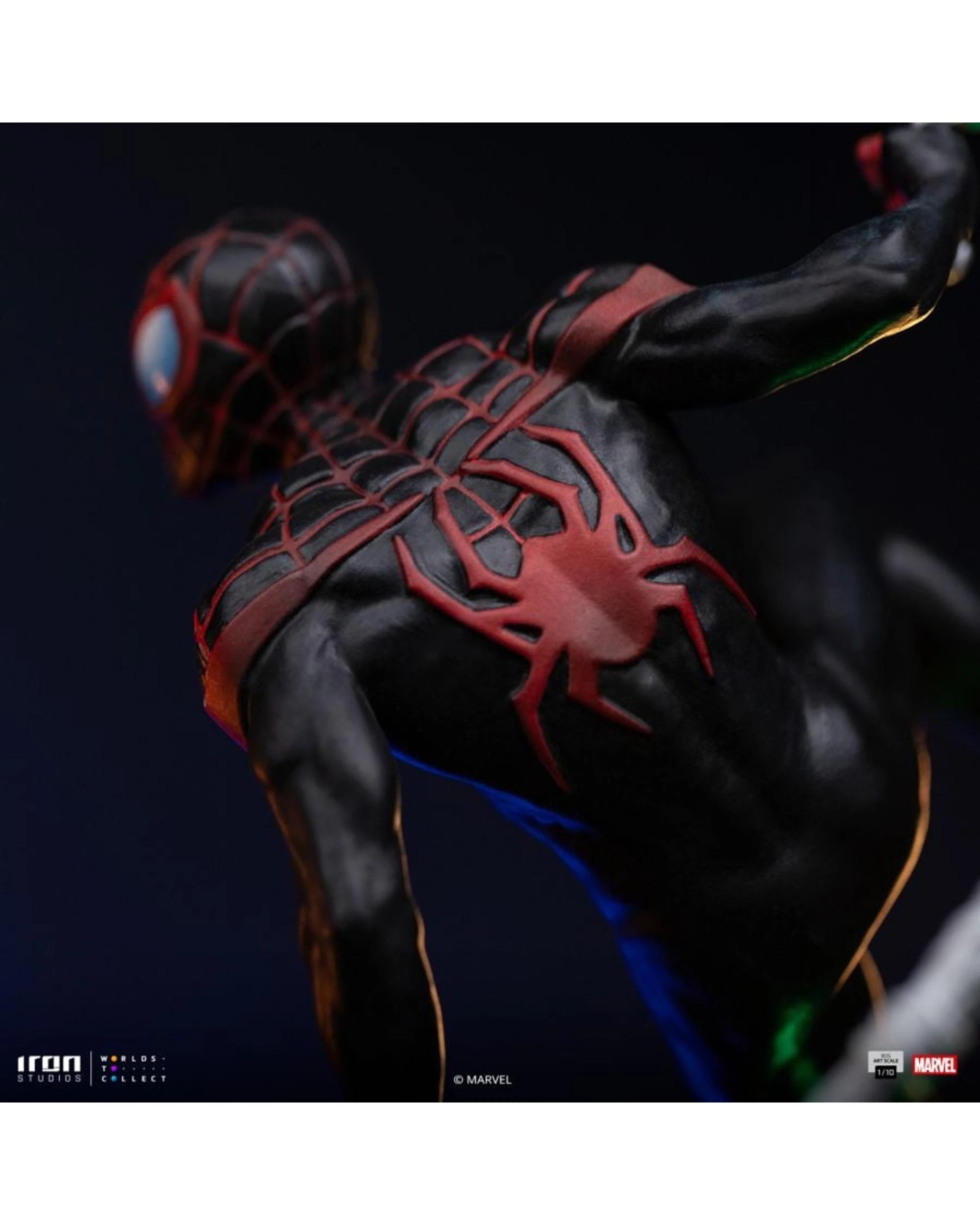 6 Iron Studios Marvel Spider-man Miles Morales 1:10 Statue, 6 of 10