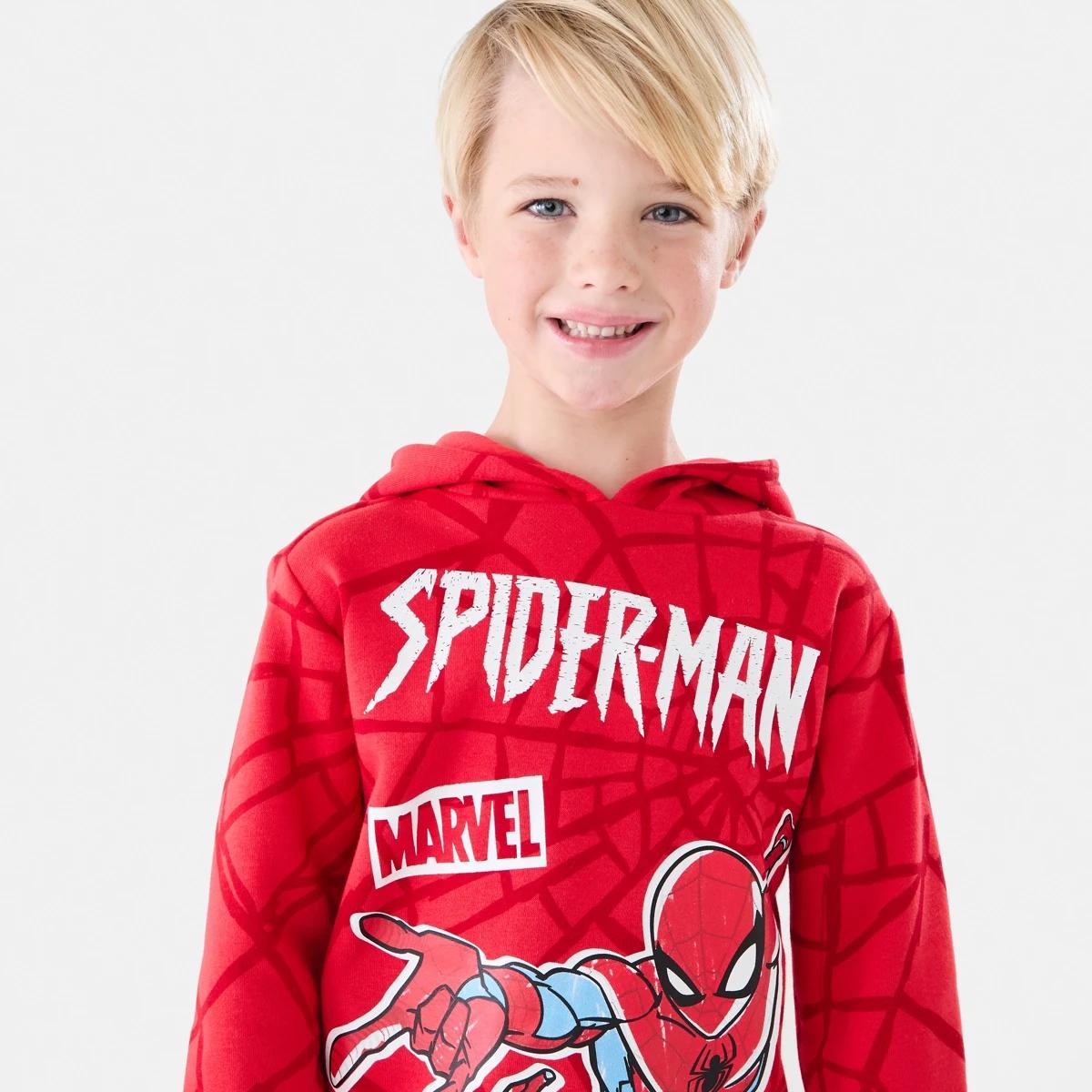 3 Spider-Man License Print Hoodie Spiderman, 3 of 8