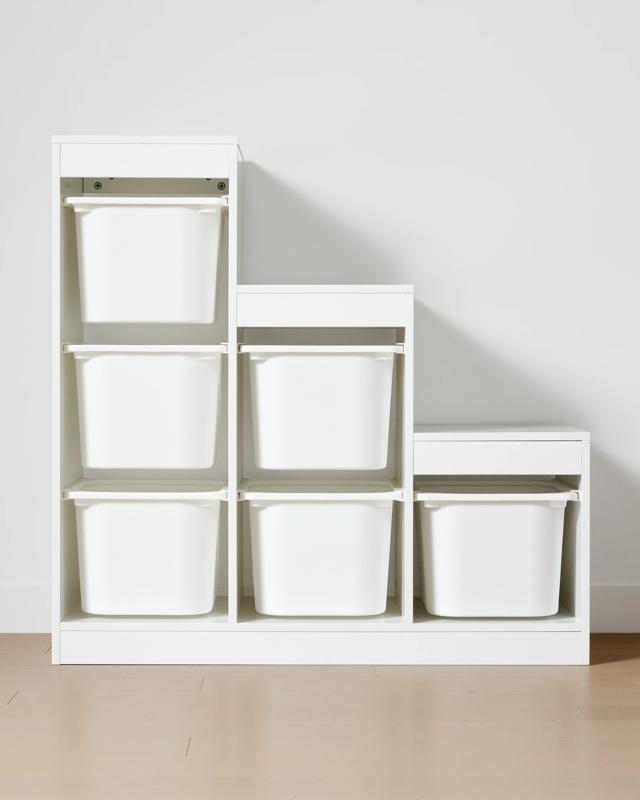 6 Tub Tiered Unit - W