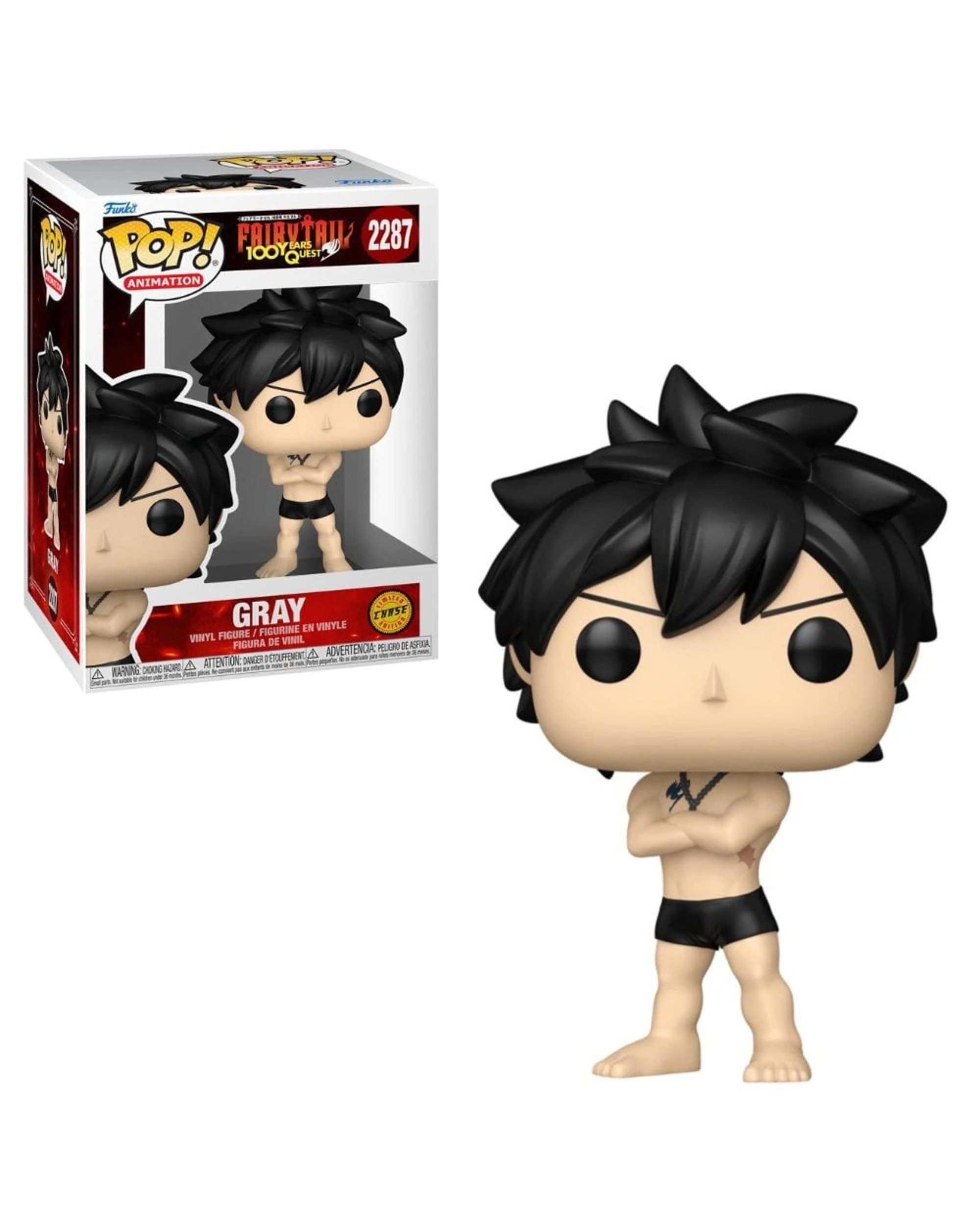 4 Fairy Tail 100 Years Quest Gray Funko POP! Vinyl, 4 of 6