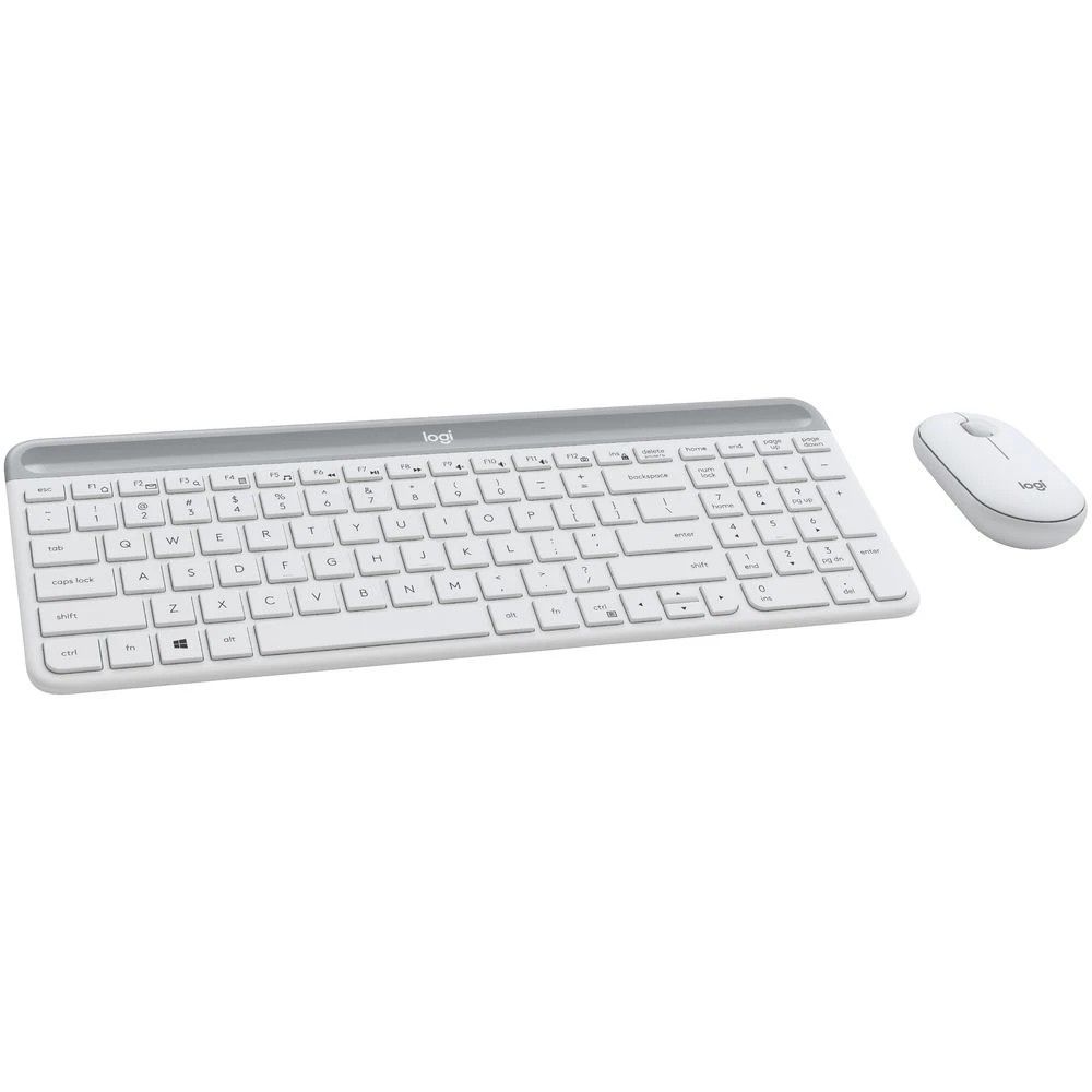 2 Logitech MK470 Wireless Mouse and Keyboard Combo White, 2 of 8