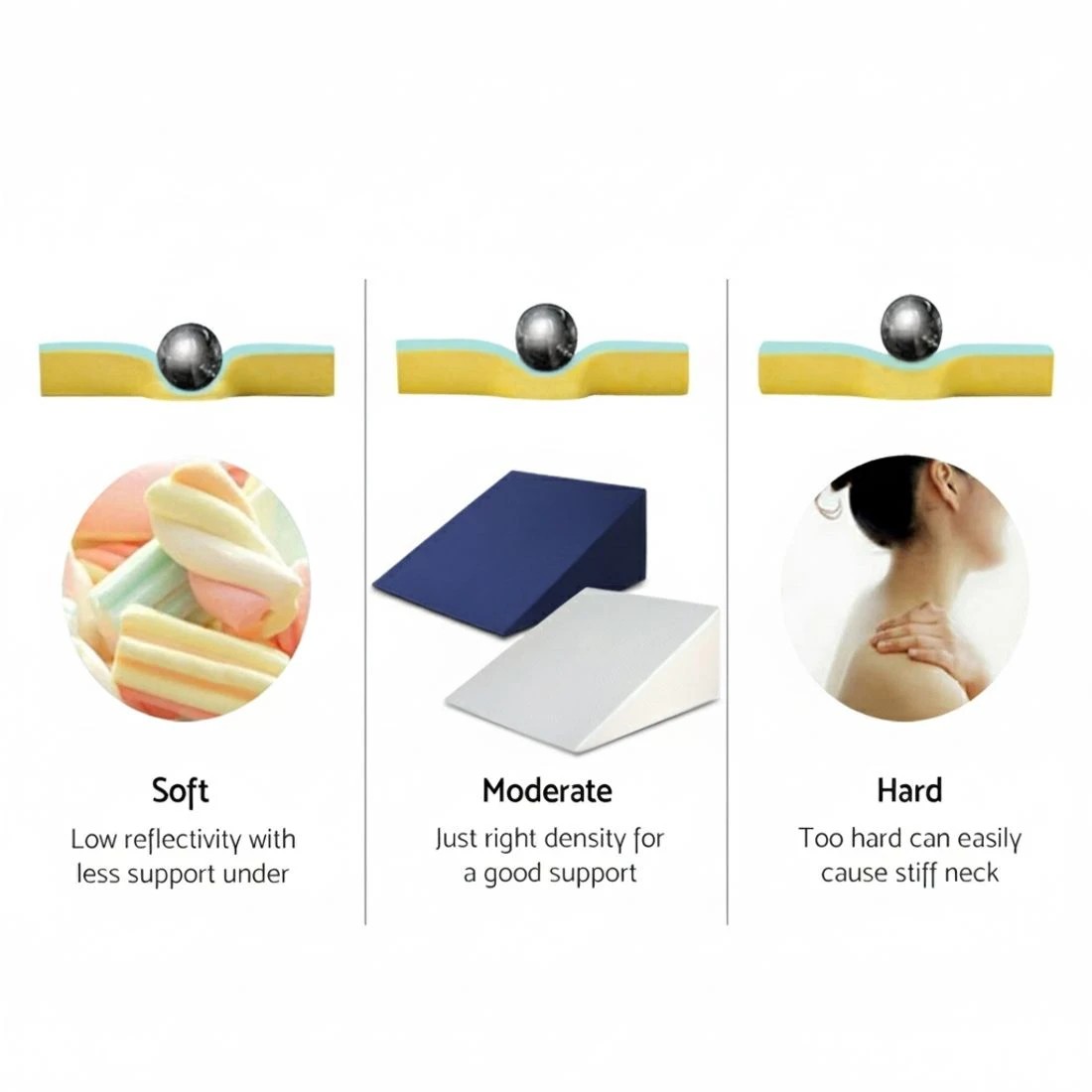 6 Giselle Bedding Wedge Pillow  & - Multi, 6 of 6