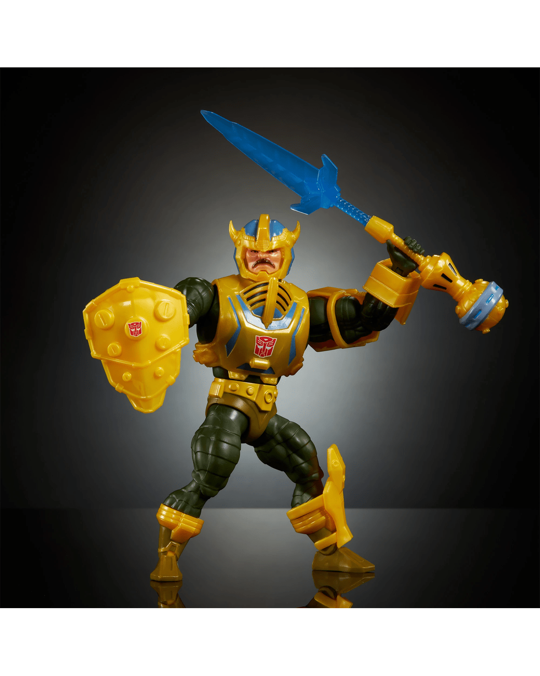 4 Masters of the Universe x Transformers Bumblebee Armor Man-At-Arms Action Figure, 4 of 6