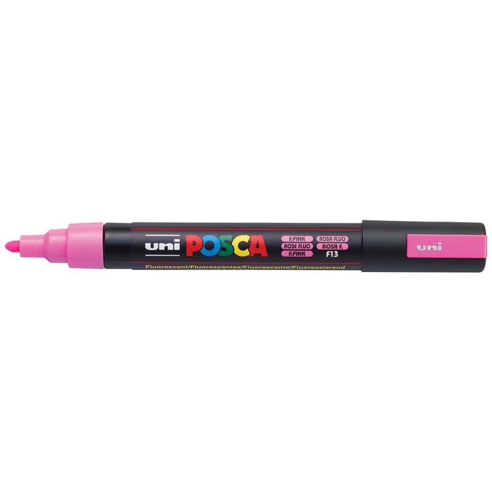 1 POSCA PC 5M Paint Marker Fluoro Pink, 1 of 8