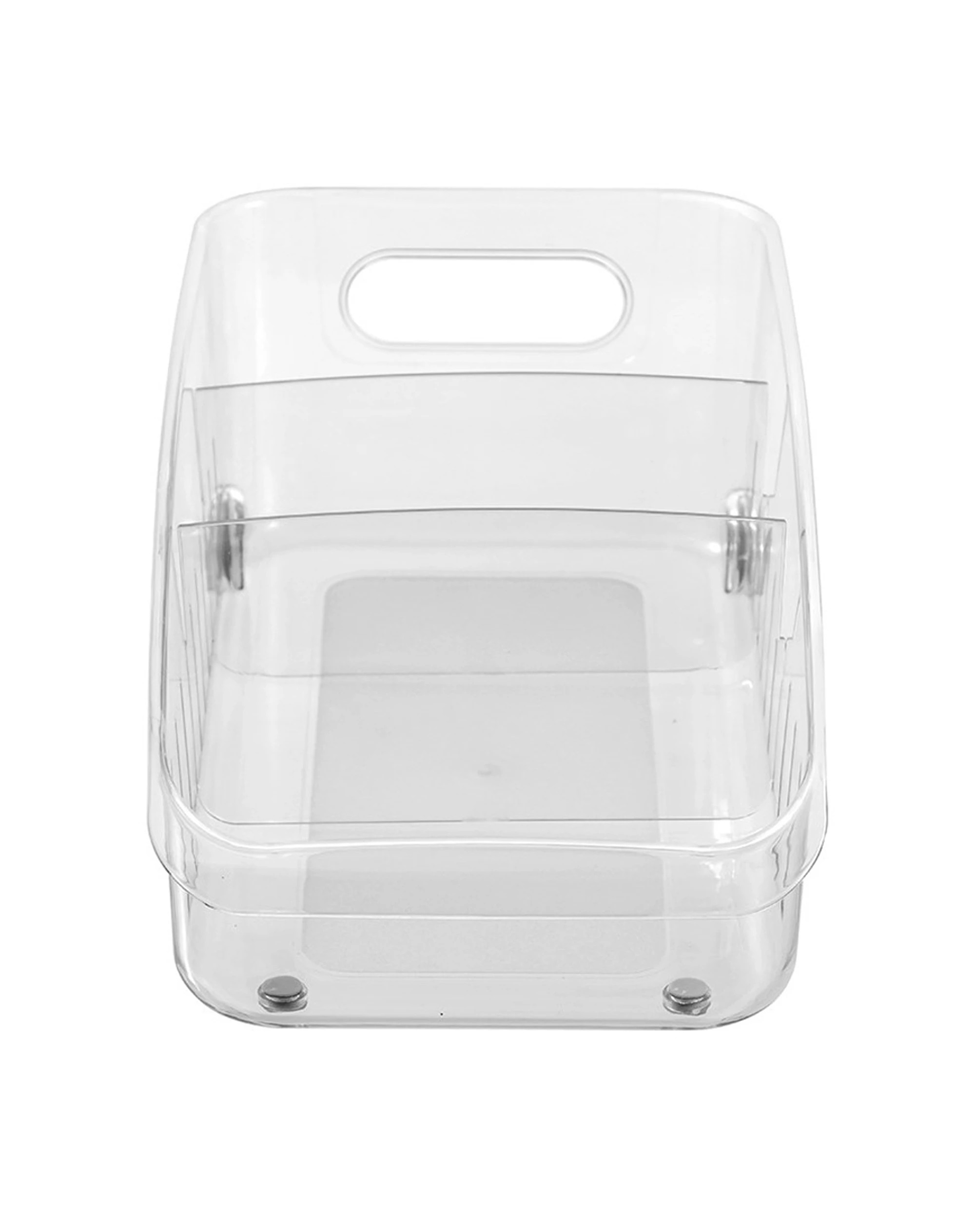 3 Boxsweden Crystal Roller Tray With Dividers Home Organisation 38x21x14cm - Clear, 3 of 6