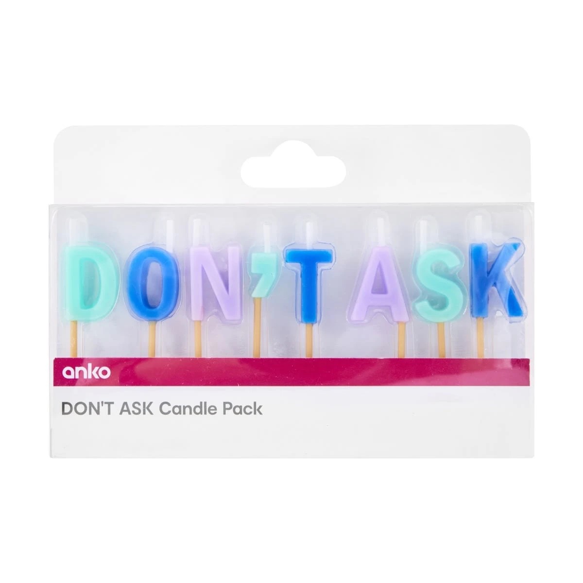 4 DON'T ASK Candle Pack, 4 of 4