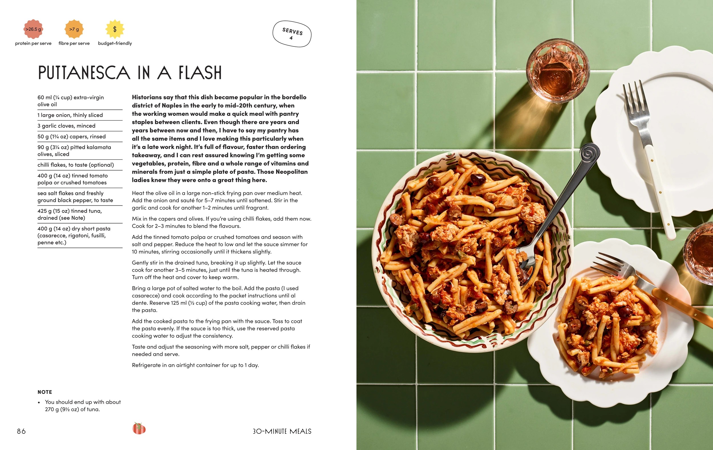 4 Easy Italian Dinners From My Little Kitchen by Melanie Lionello - Book, 4 of 5