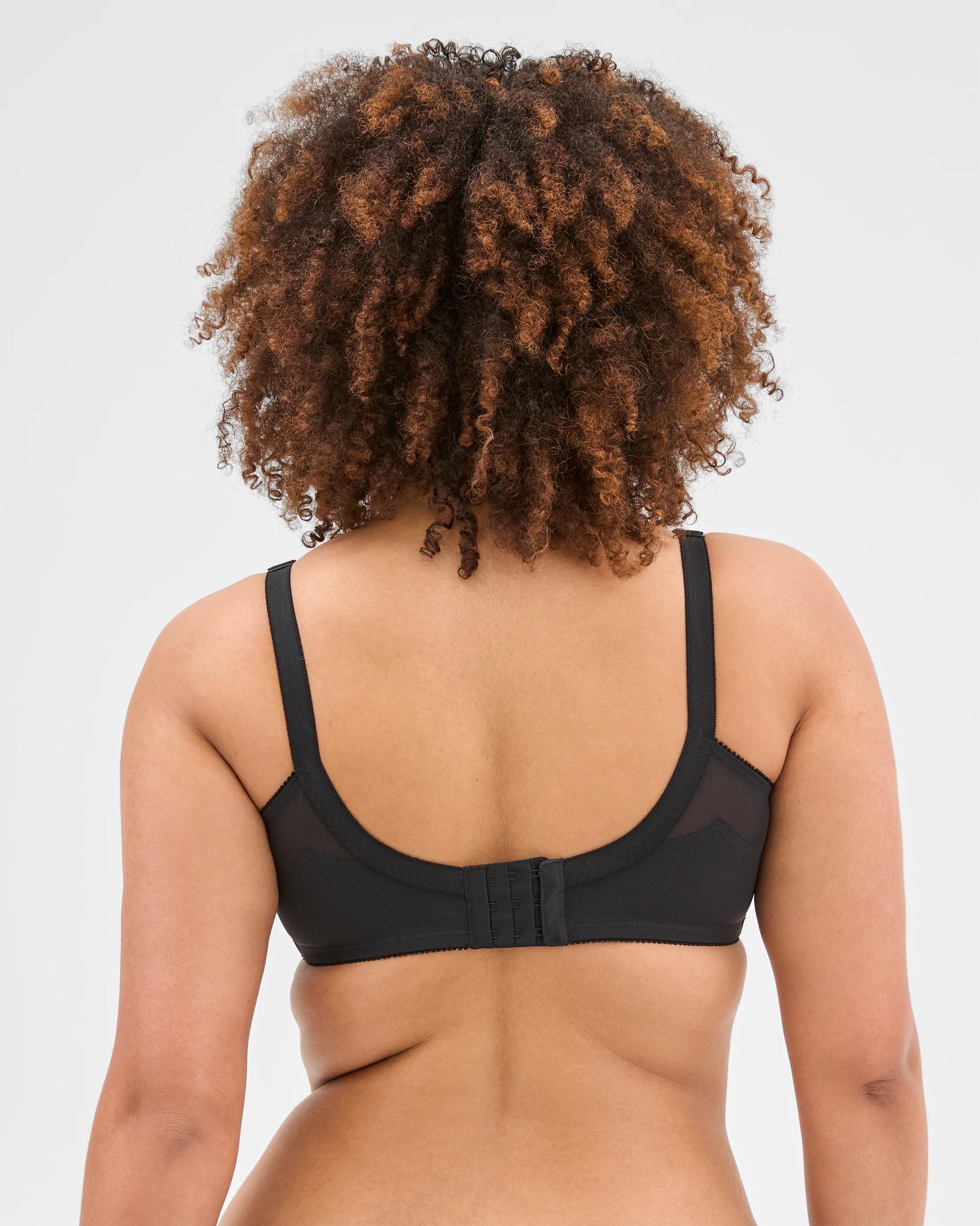 5 Target Plus Size Firm Support Wirefree Bra BLACK, 5 of 5