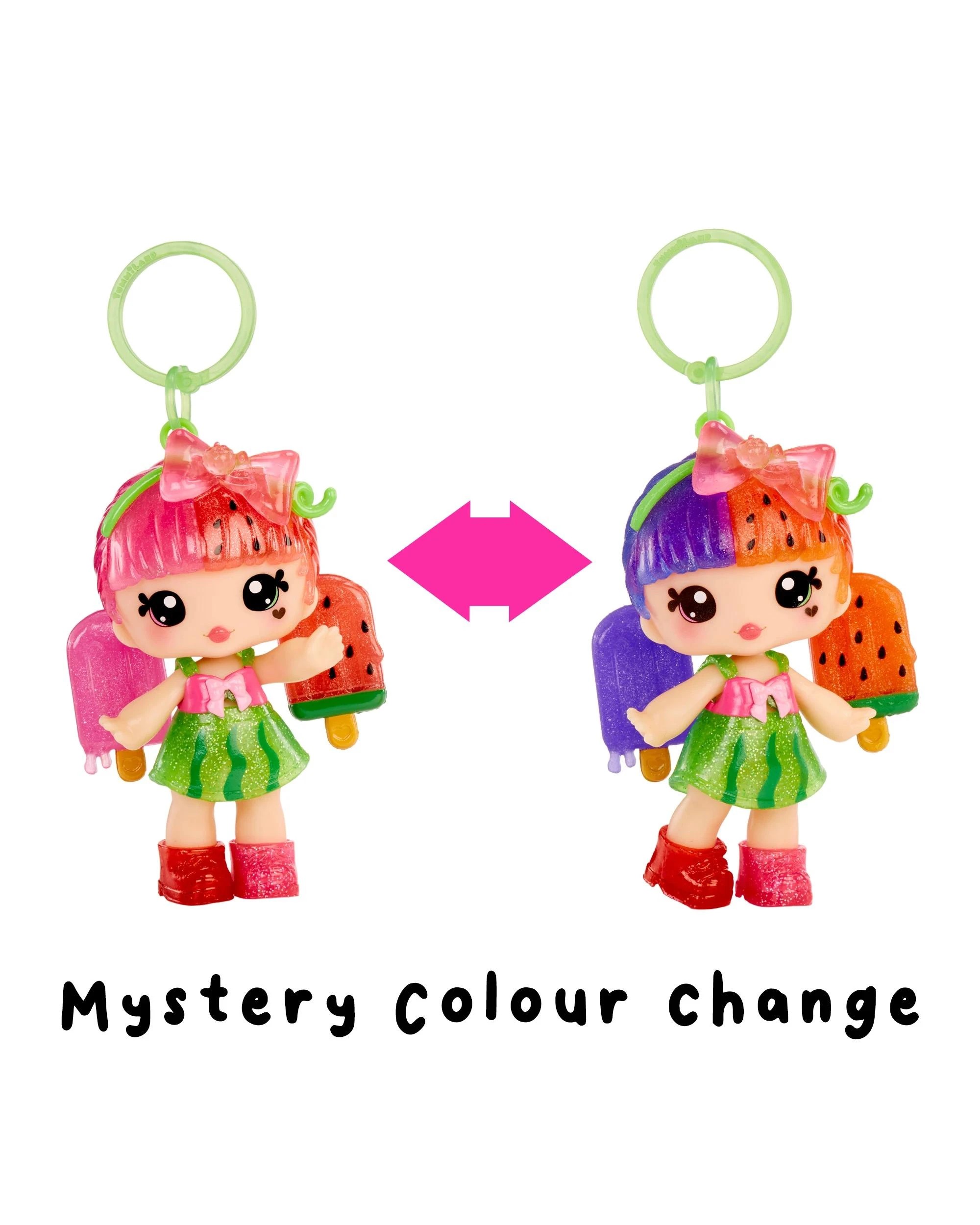 3 Yummiland Lip Gloss Dolls: Mystery Colour Change - Assorted - Multi, 3 of 4