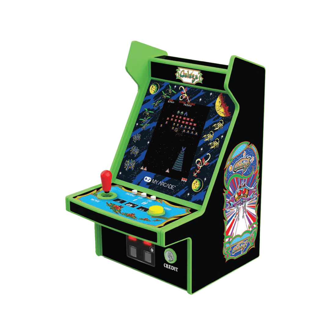 2 dreamGEAR MyArcade Micro Player Pro Galaga Portable Retro Arcade Cabinet, 2 of 2