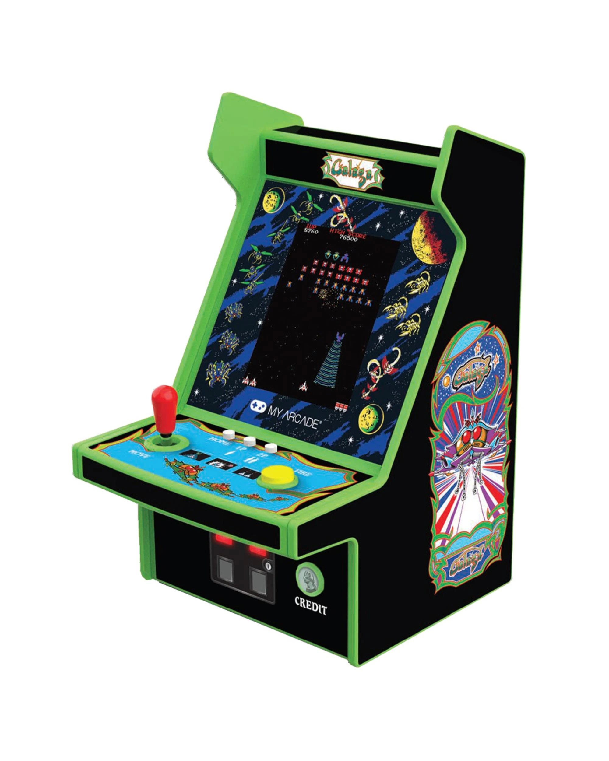 2 MyArcade Micro Player Pro Galaga Portable Retro Arcade Cabinet, 2 of 2