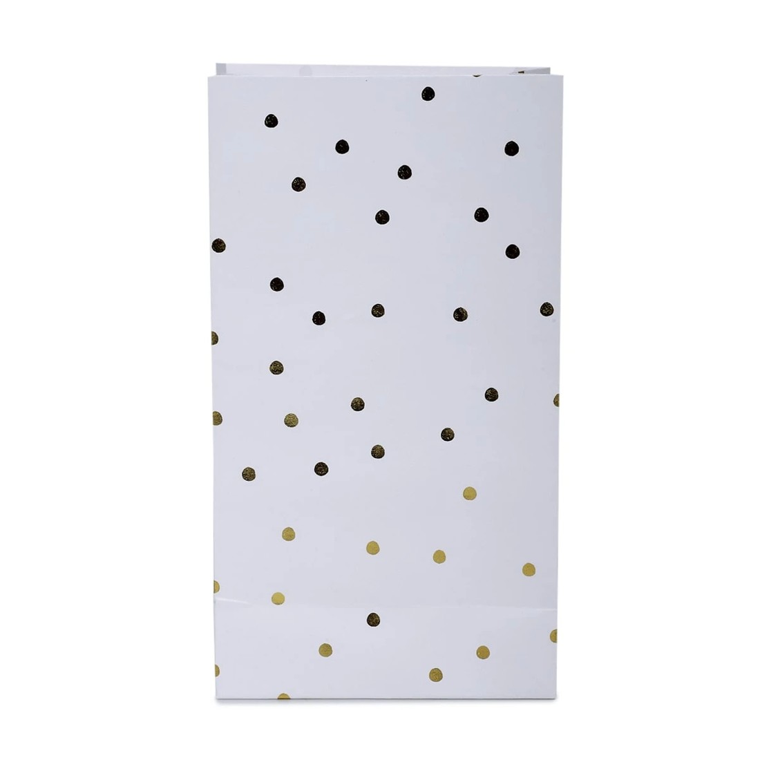 3 8 Piece Gold Foil Dot Loot Bags, 3 of 7