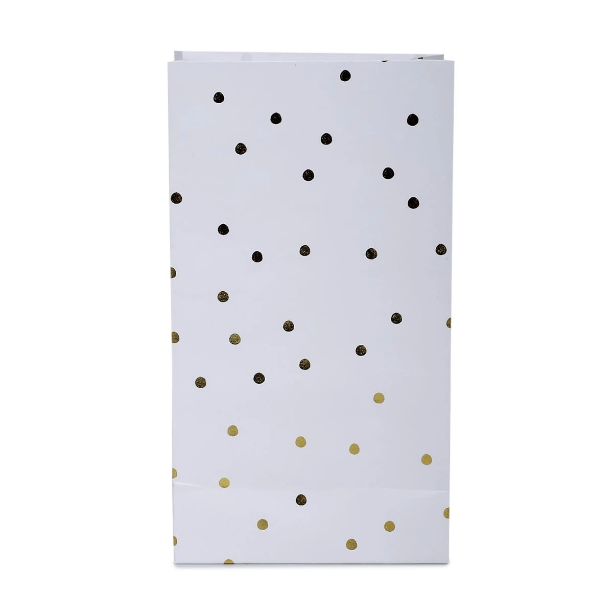 3 8 Piece Gold Foil Dot Loot Bags, 3 of 7