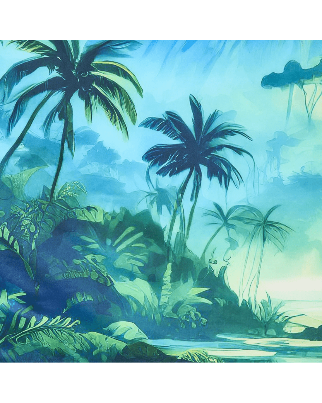 5 Island Printed Backdrop, 5 of 7