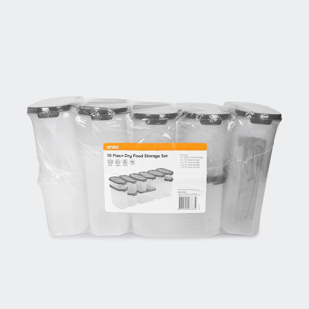 7 10 Piece Dry Food Storage Set, 7 of 10