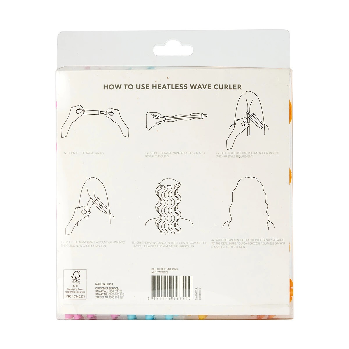 9 OXX Haircare 36 Piece Heatless Wave Curlers, 9 of 9