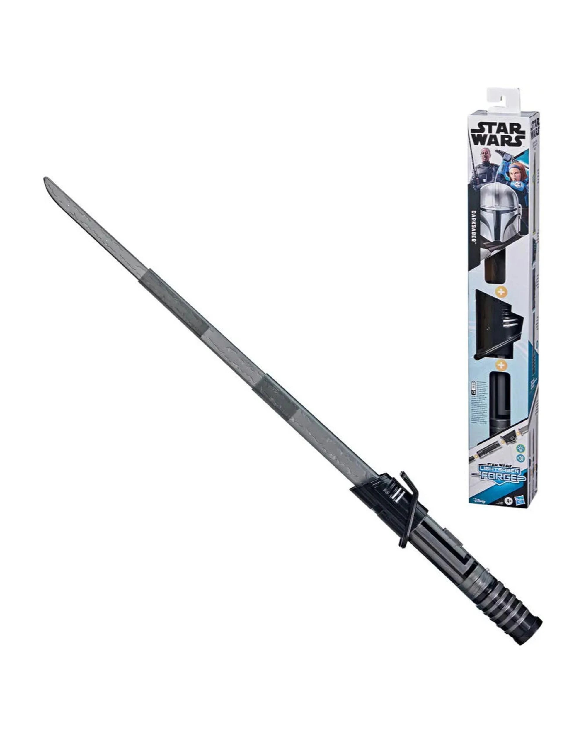 1 Star Wars Lightsaber Forge Darksaber Electronic Lightsaber, 1 of 6