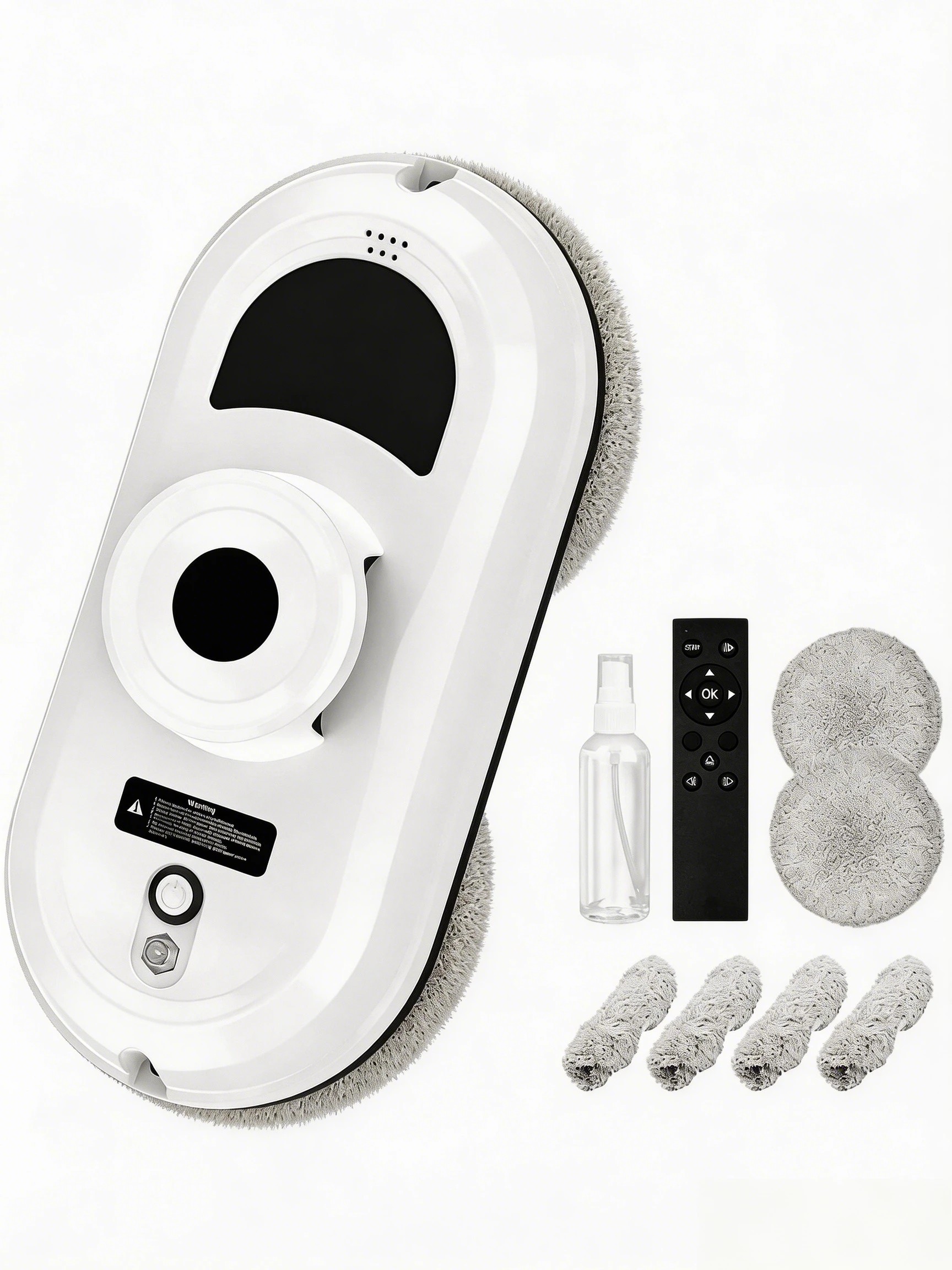 5 Advwin Window Cleaner Robot, 2800pa Automatic Window Cleaning Vacuum Robotic With Remote, Suitable For Glass Window Tile, 5 of 7