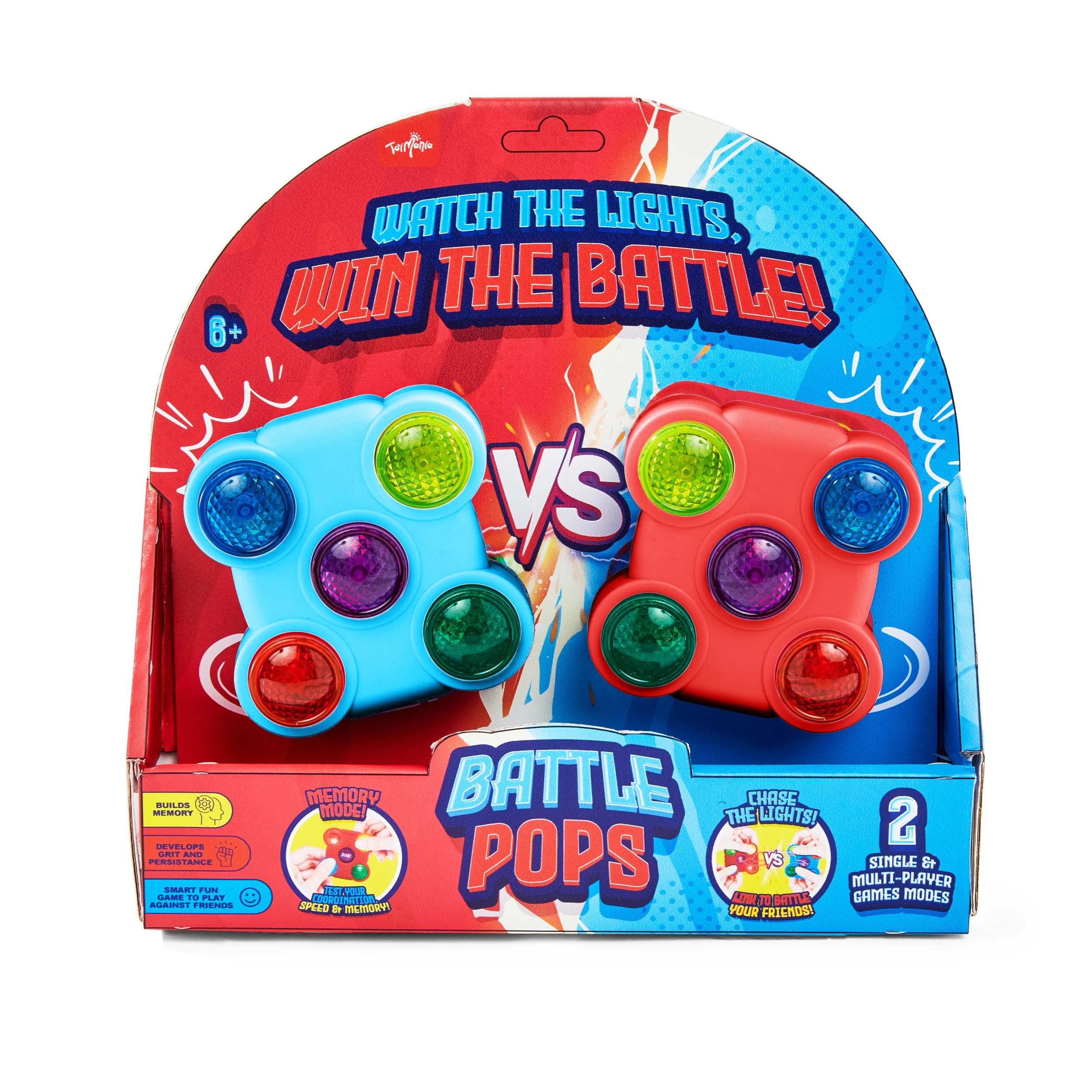 1 ToyMania Battle Pops Game, 1 of 4