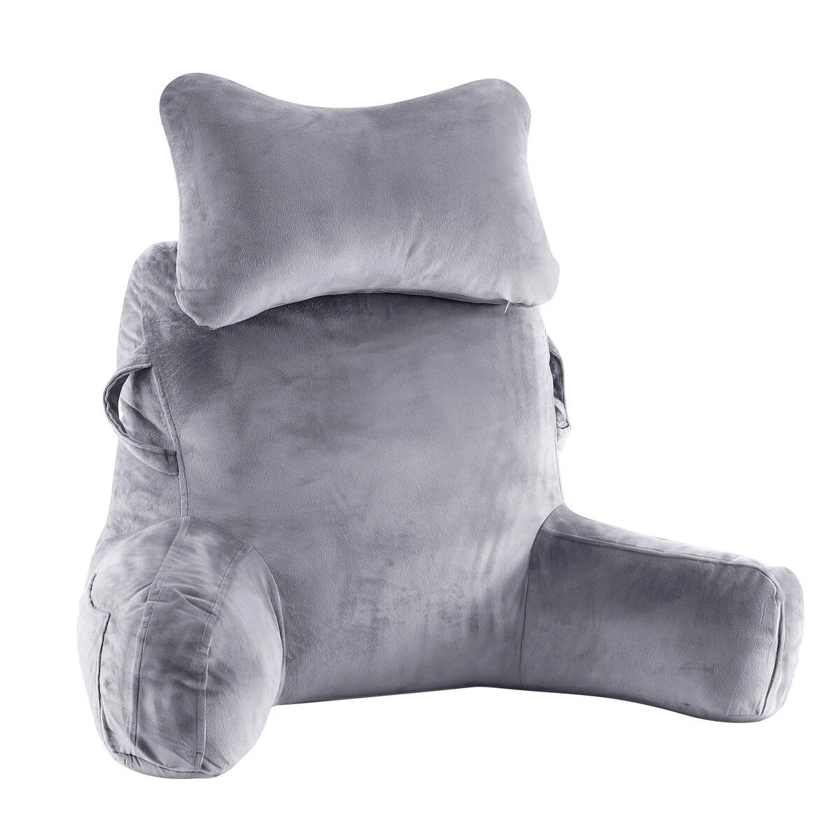 1 AUSWAY Bed Reading Pillow Backrest Head Neck Back Support Lounge, 1 of 4