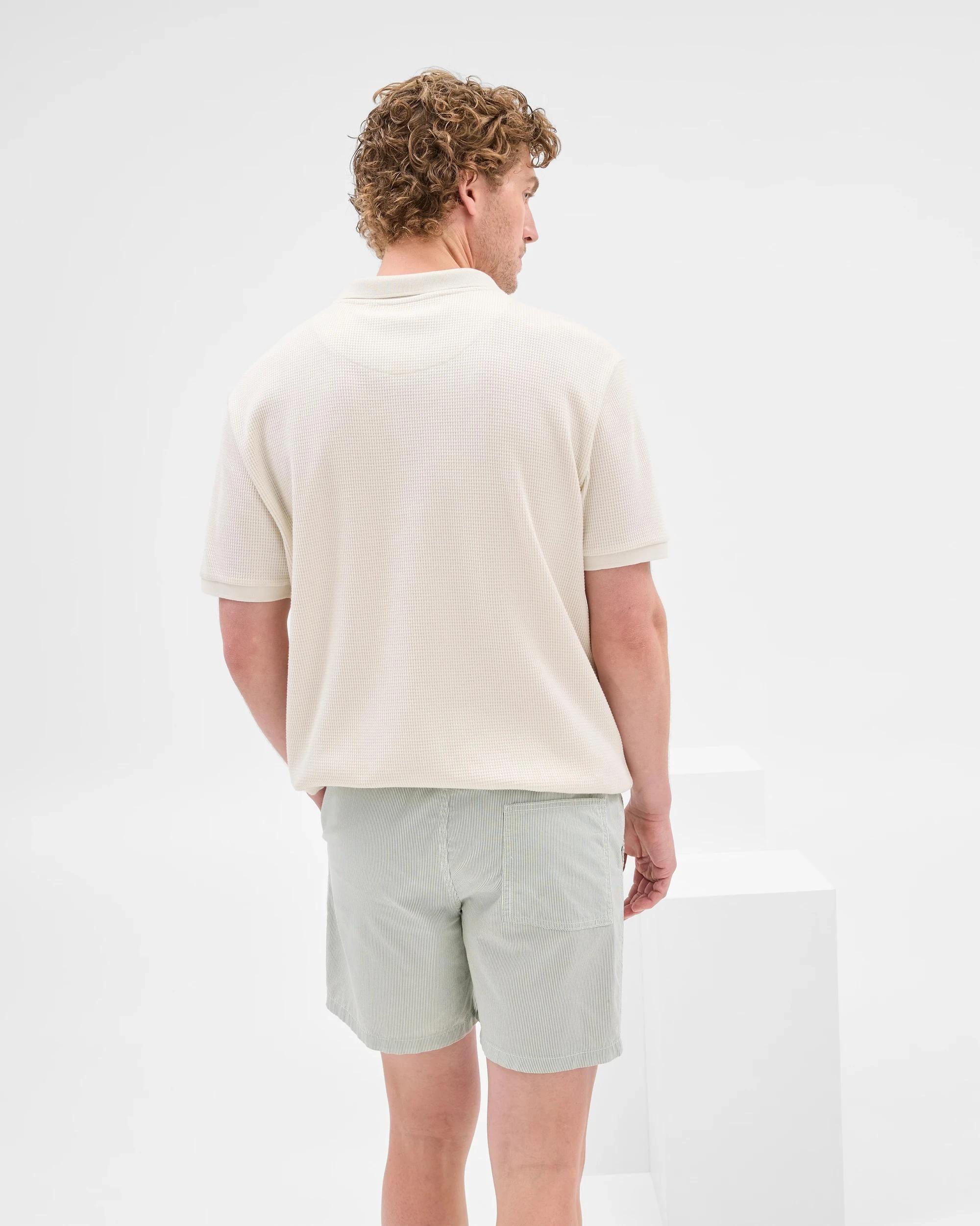 4 Target Australian Cotton Micro Stripe Shorts GREEN, 4 of 10