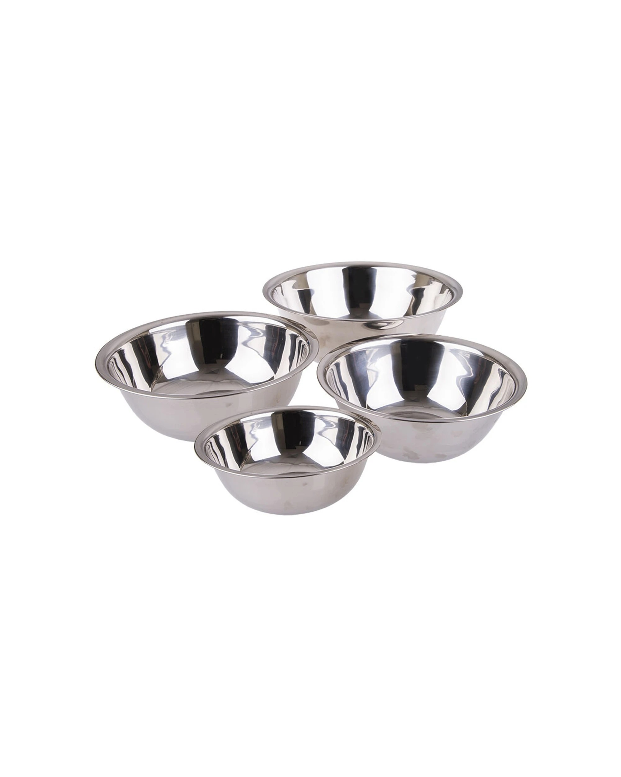 2 Appetito Stainless Steel Mixing Bowl 32Cm 5.5L Home Kitchen Cooking Tool - Silver, 2 of 2