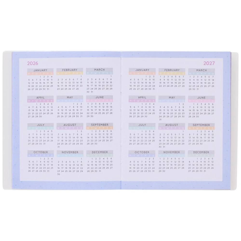 3 Otto Small Week to View FY26/27 Diary Cute Blue, 3 of 8