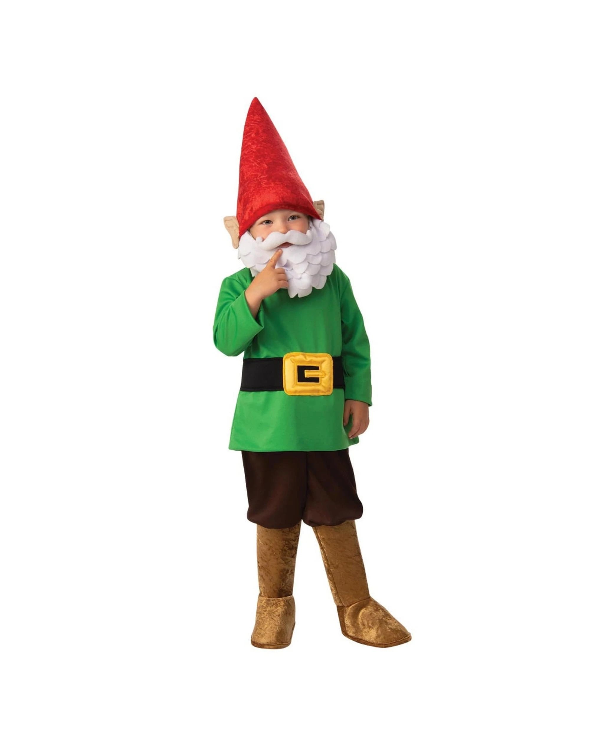 1 Garden Gnome Boy Child Costume Size XS 2-4 Years, 1 of 1