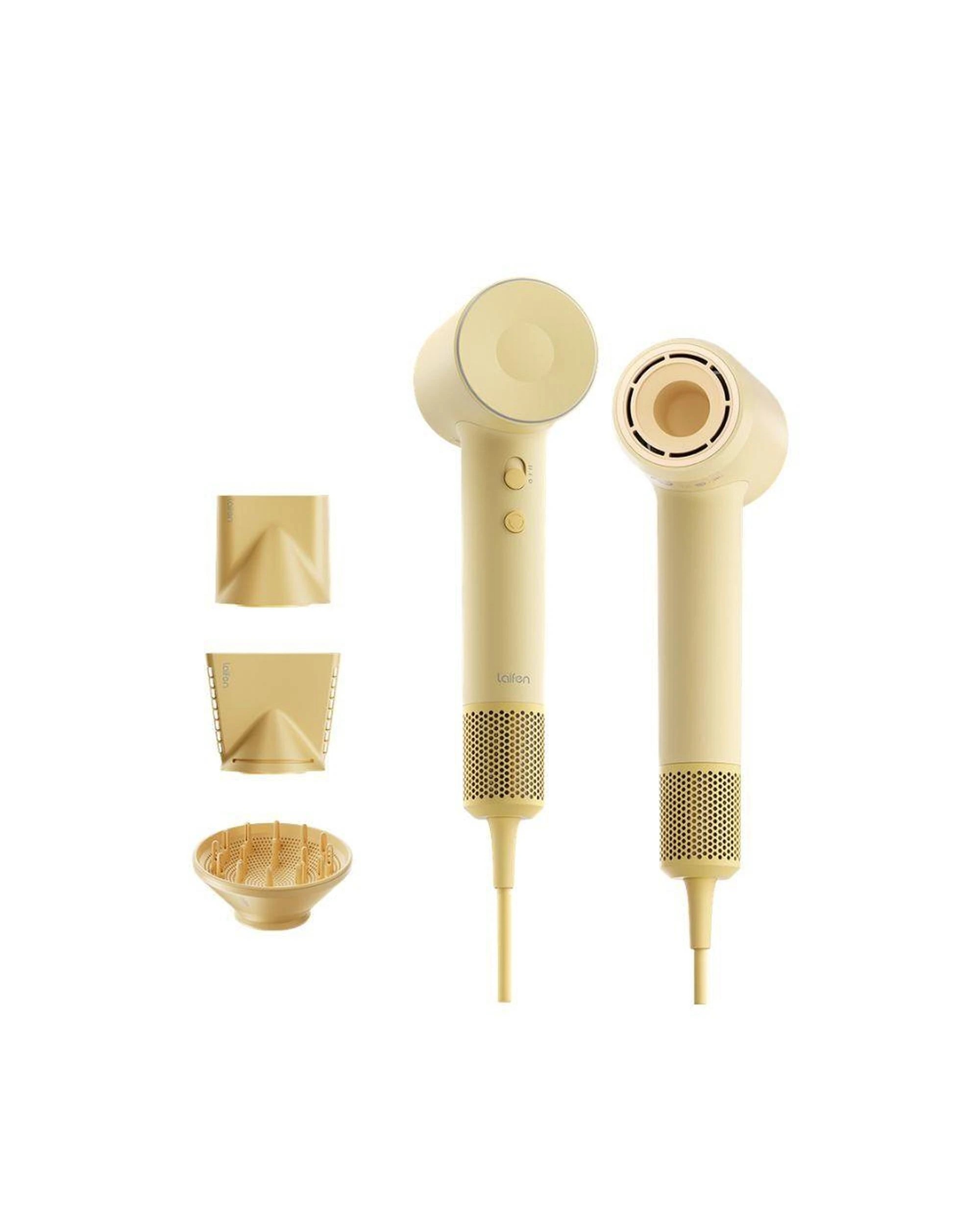 1 Laifen SE 2 High Speed Hair Dryer Yellow with Ionic Technology, 1 of 8