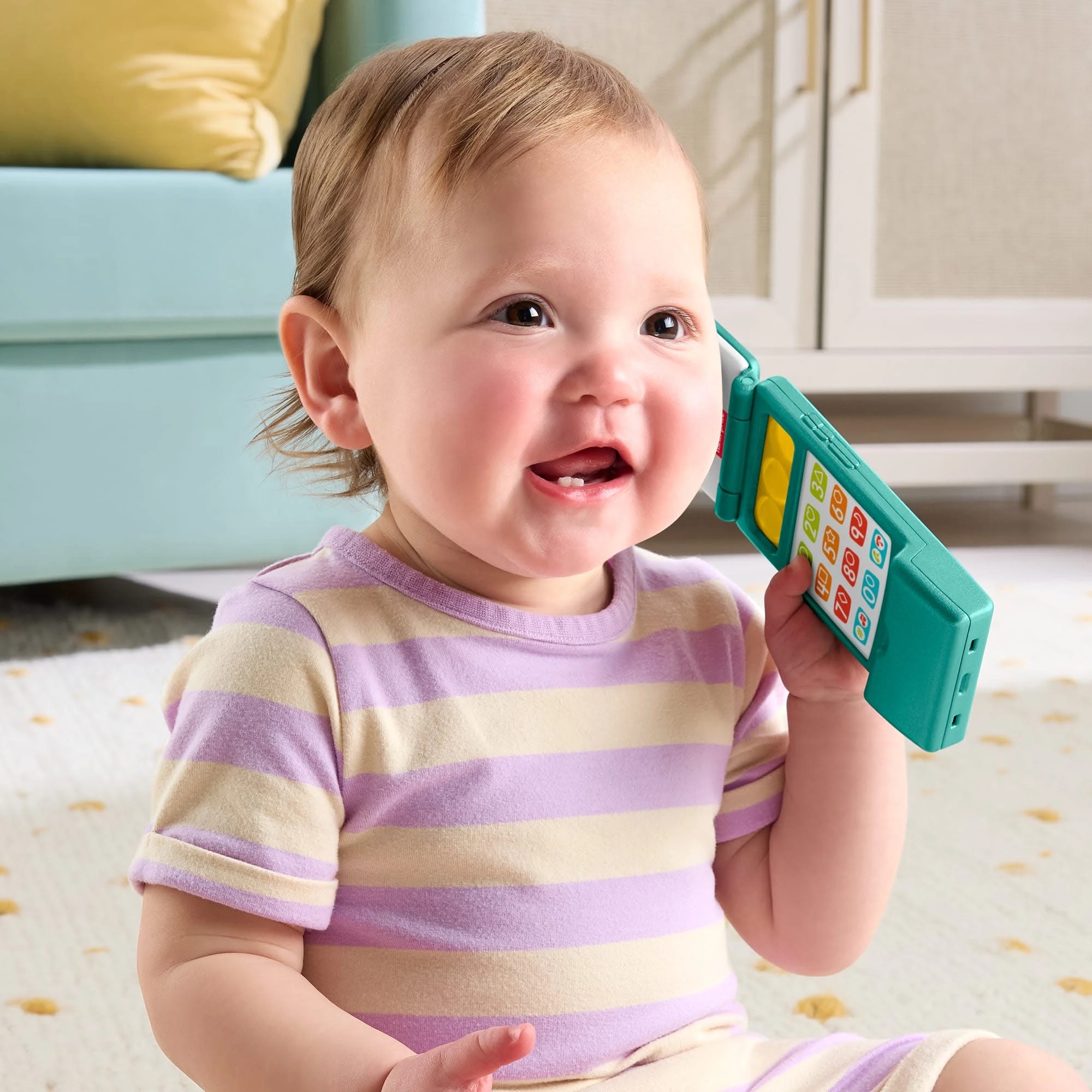 3 Fisher-Price Laugh & Learn Flip Phone, 3 of 6