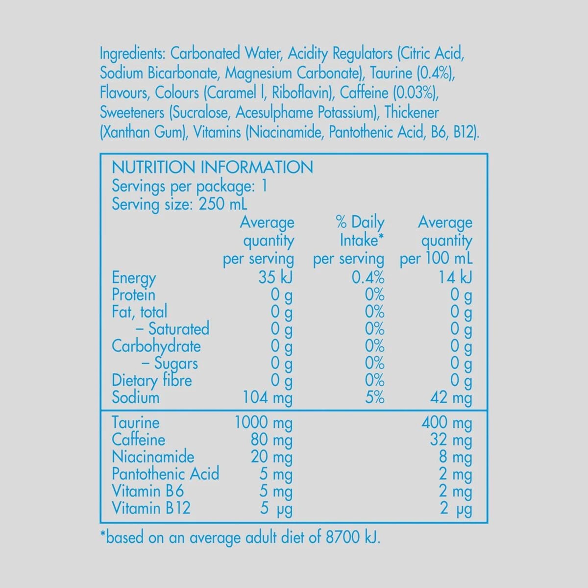 4 Red Bull Sugar Free Energy Drink 250ml, 4 of 9
