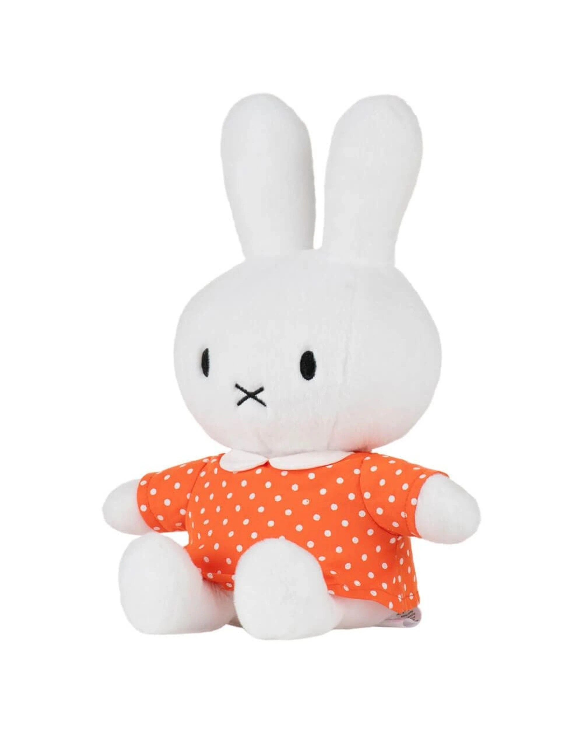 2 Miffy Orange Spot Dress 29cm Plush - Orange, 2 of 6
