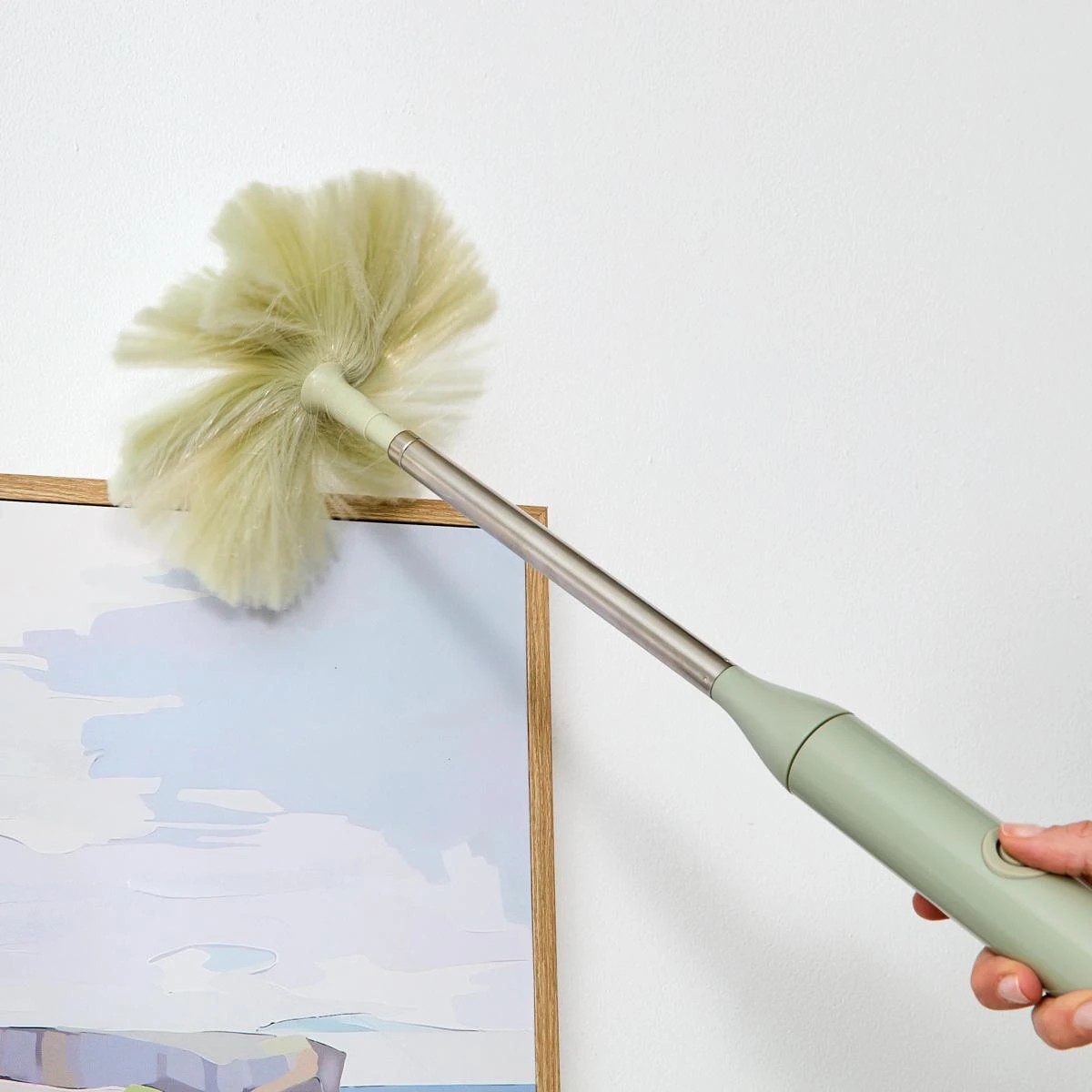 2 Extendable Electric Duster - Green, 2 of 10