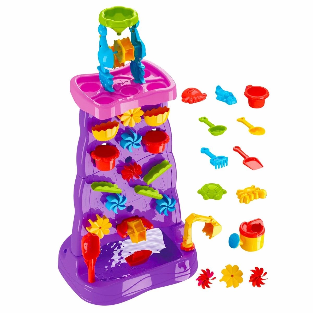 1 AUSWAY Waterfall Wall Table Water Sand Pit Pool Toys, 1 of 7