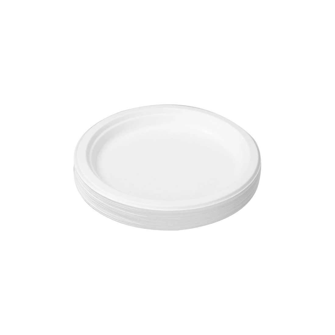3 30pc Lemon & Lime Eco/biodegradable/compostable Disposable 23cm Dinner Plate Wht
 - White, 3 of 3